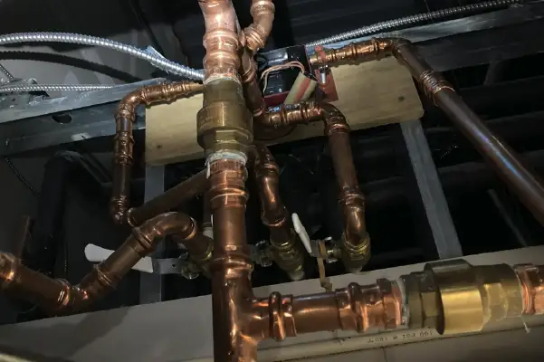 Water filtration installation