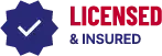 Licensed badge