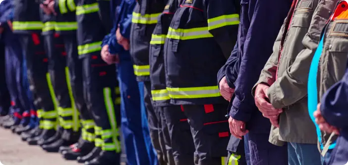 First Responders and Military Personnel