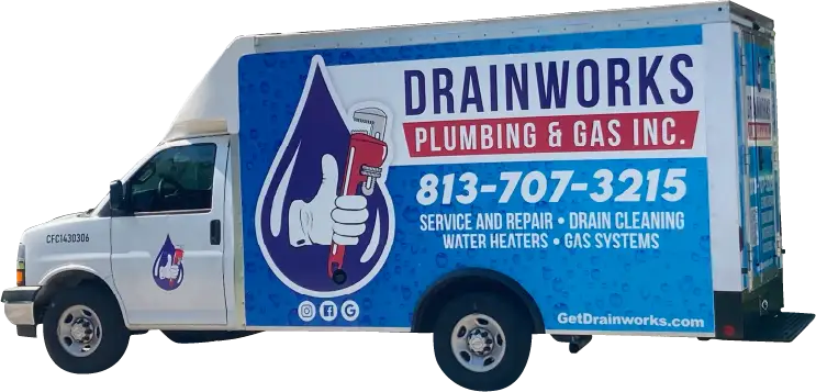 Drainworks Plumbing & Gas Service Truck